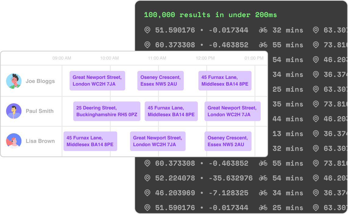 route optimisation map app