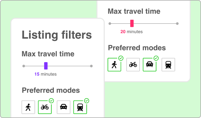 Filtering properties