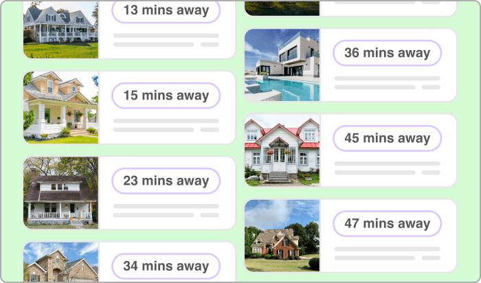 Property listing UX