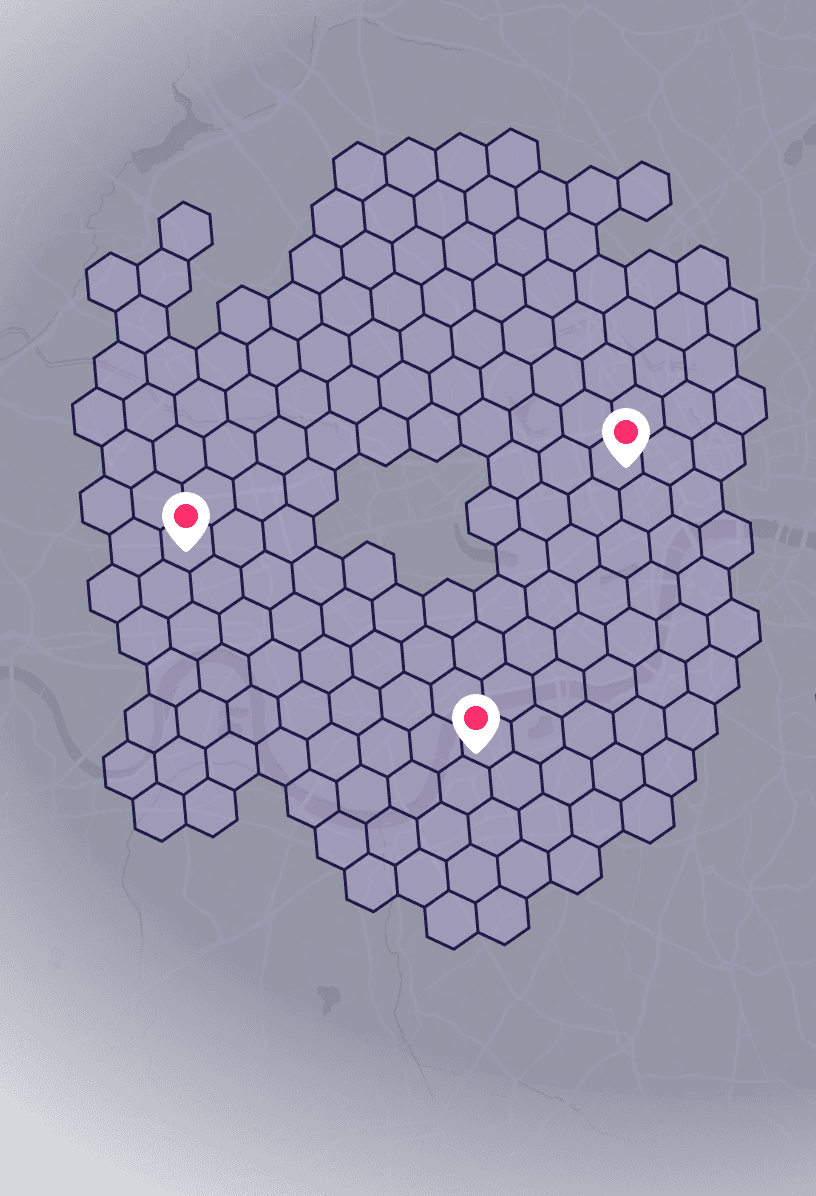 Whitespace mapping