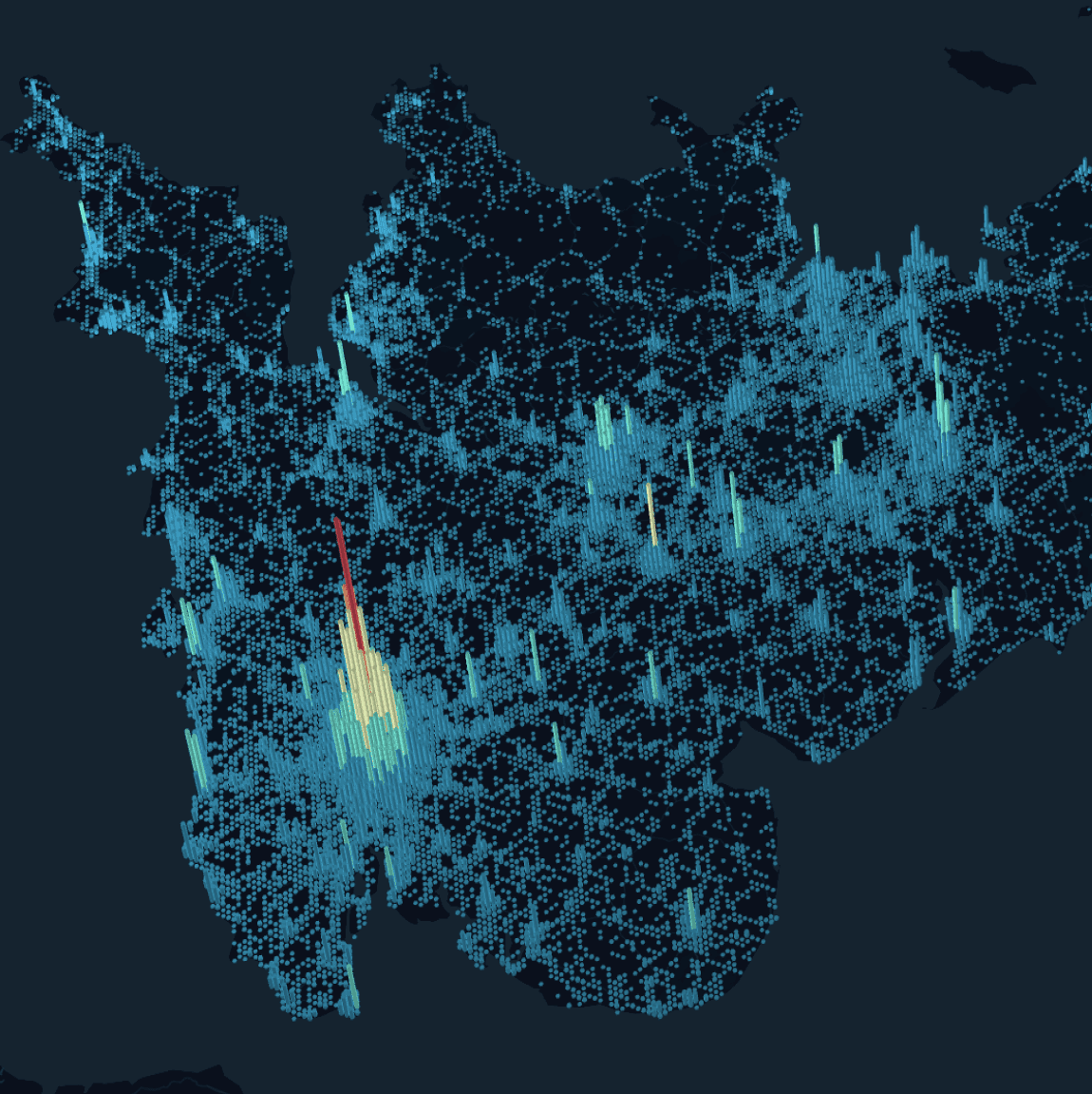 TravelTime and Google Spatial Map Features